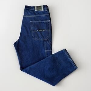 Vintage Marithe Francois Girbaud Carpenter Pants 36 Blue 90s Heavy Baggy Denim